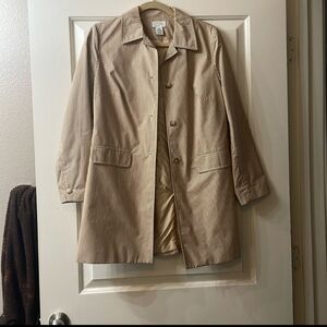 Plaid Trenchcoat